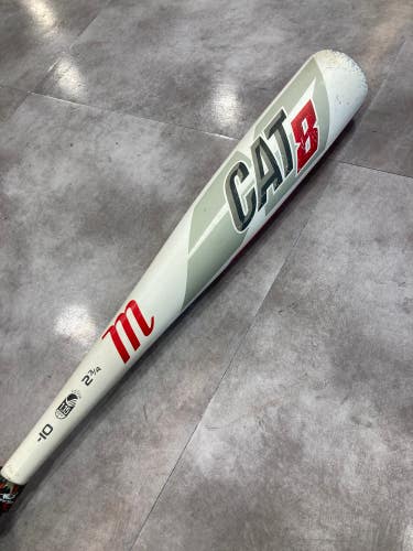 Used Kid Pitch (9YO-13YO) USSSA Certified 2018 Marucci CAT8 Alloy Bat (-10) 18 oz 28"