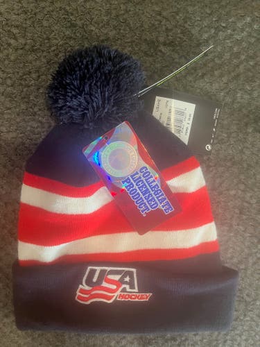 USA Hockey Winter Hat/Beanie