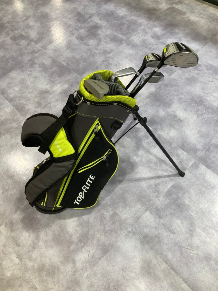Used Junior Top Flite Right Handed Clubs (5 Clubs)