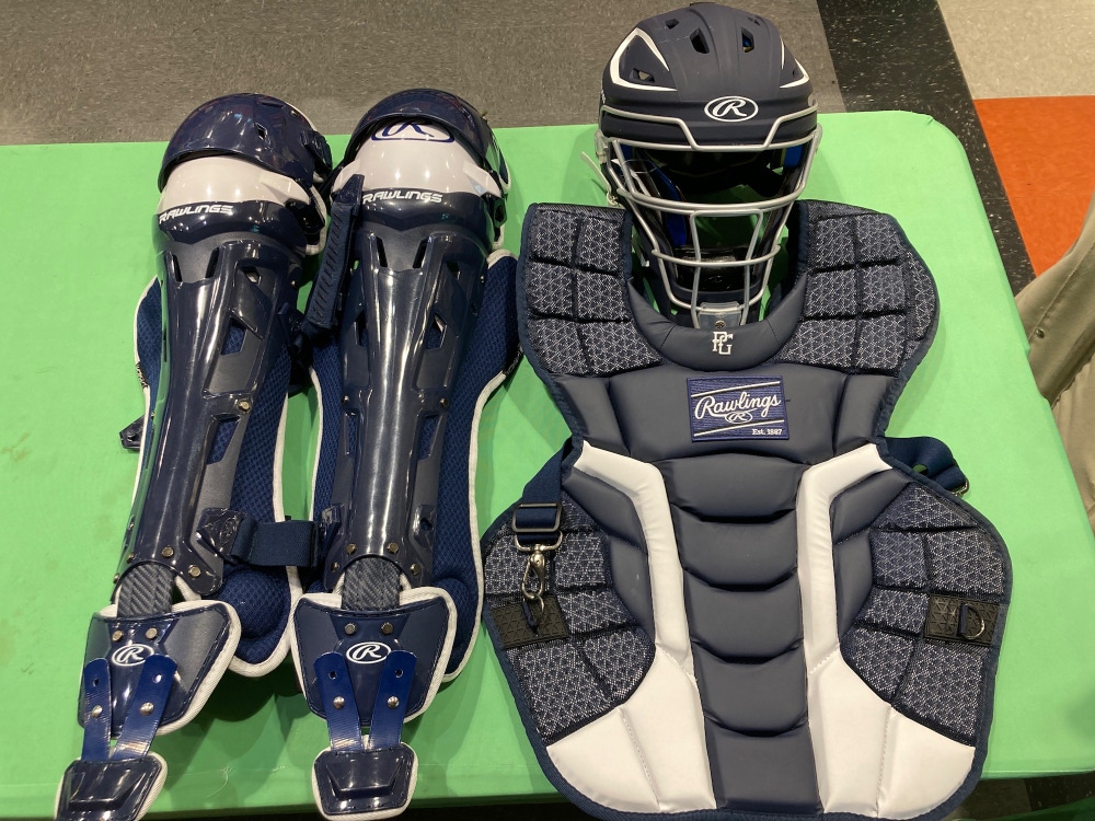 New Adult Rawlings Mach Perfect Game Catcher's Set