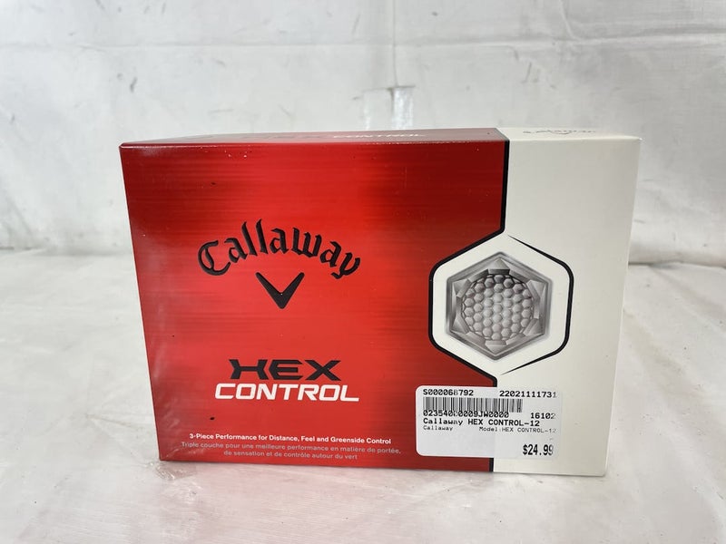 New Callaway Hex Control- 12 Golf Balls | SidelineSwap