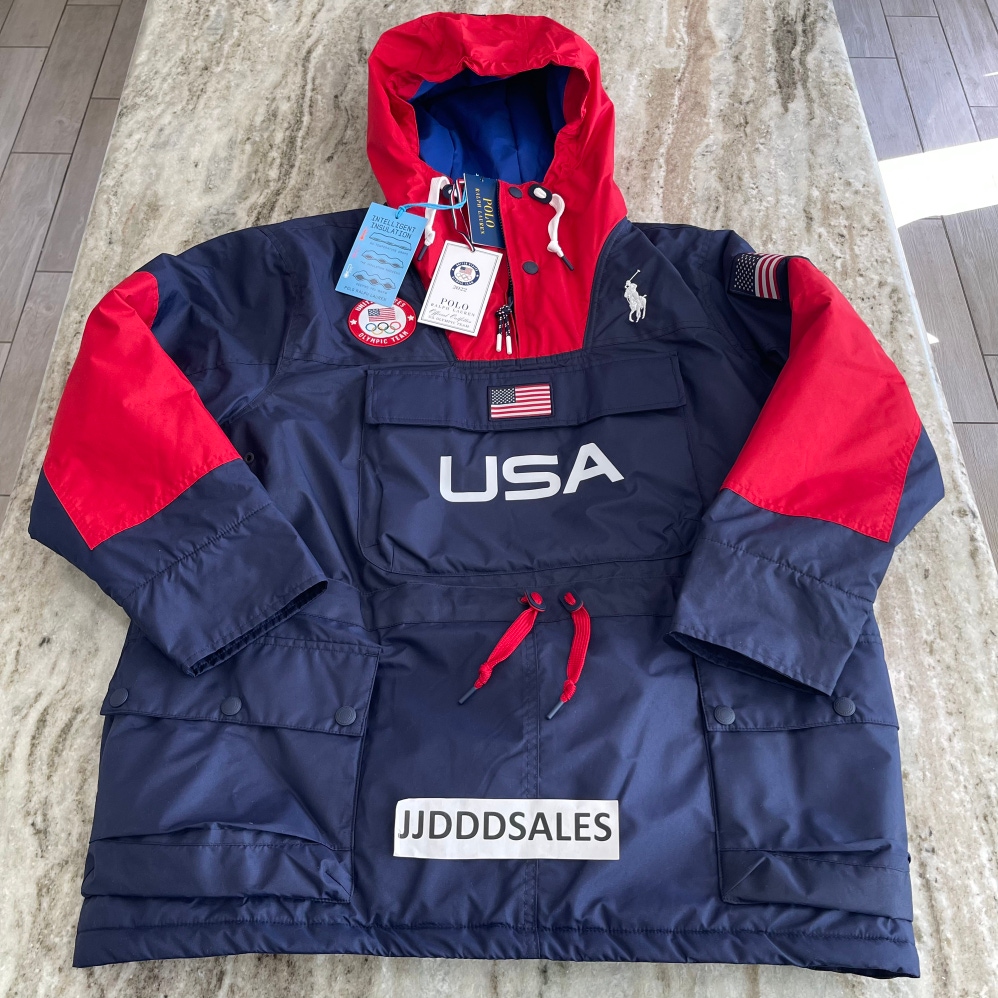 Ralph Lauren Polo Team USA Opening Ceremony Olympic Jacket Anorak Beijing 2022 NWT RARE