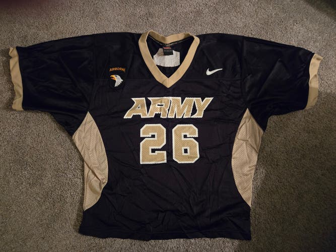 Army game worn lax jersey