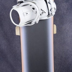 NEW RIDE COMPACT 54 SNOWBOARD SIZE 154 CM WITH CHANRICH LARGE BINDINGS