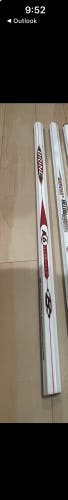 Brine A6 Lacrosse Shaft - Retro White