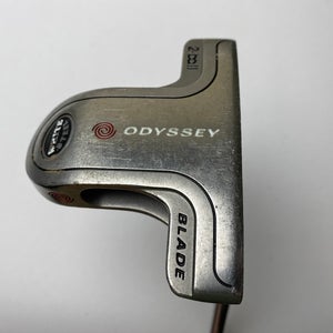 Odyssey White Steel 2-Ball Blade Putter 35" Mens RH