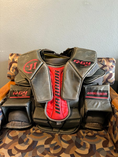 Used Medium Warrior  Ritual G4 Goalie Chest Protector