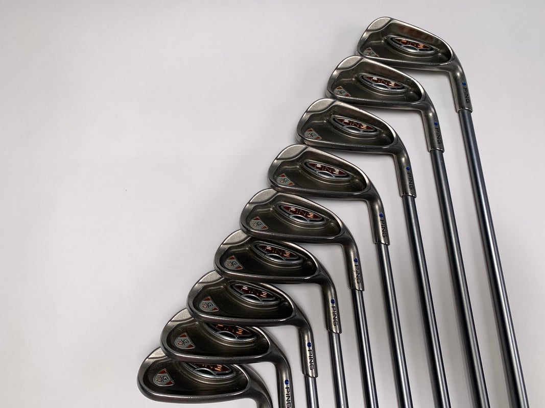 sales on clearance Ping G15 Irons / 4-SW+UW / Yellow Dot / Senior Flex Ping  AWT Shafts