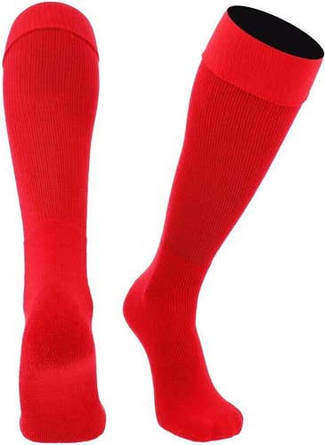 TCK Youth Unisex OS Series Size Small Scarlet Red Soccer Tube Socks NWT