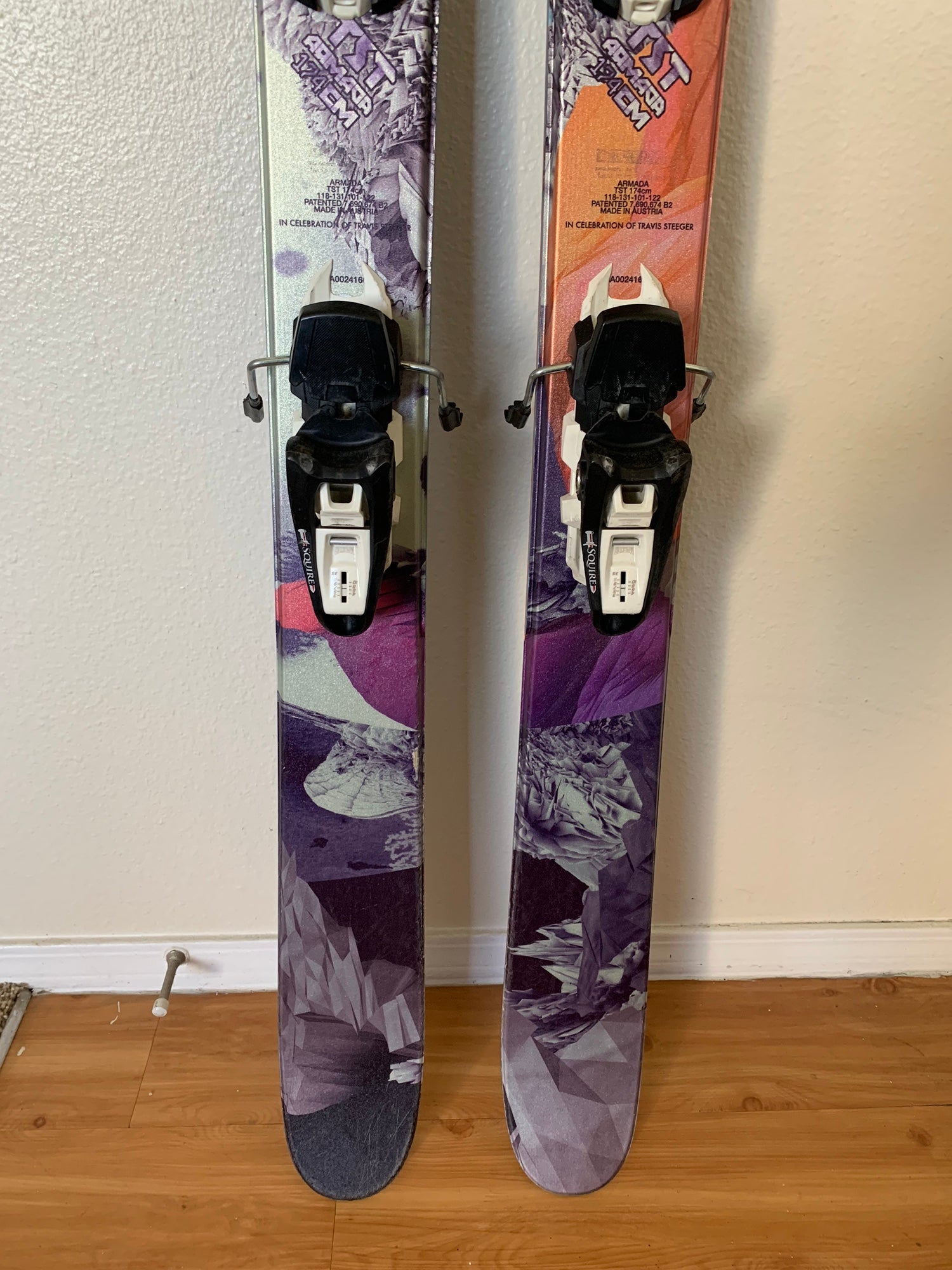 Used 174 cm With Bindings Max Din 11 Tst Skis | SidelineSwap