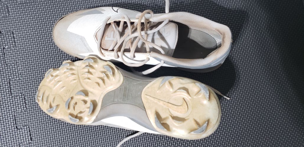 Gray Men's Size 11.5 (Women's 12.5) Molded Trout 8 Pro MCS Nike Force Zoom baseball cleats