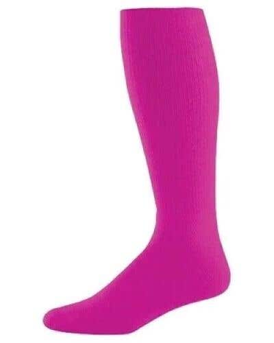 High Five Unisex 28030 Size Small Bright Pink Athletic Socks NWT