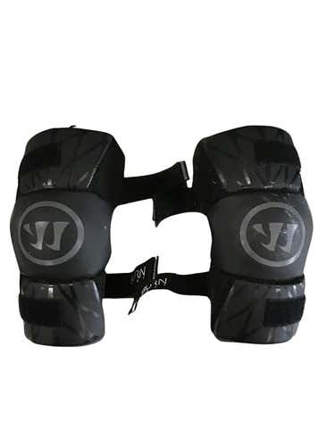 Used Warrior Burn Next Sm Lacrosse Arm Pads And Guards