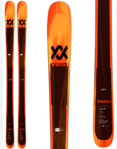 New 2022 Volkl 161 cm Kanjo 84 Flat Skis Without Bindings