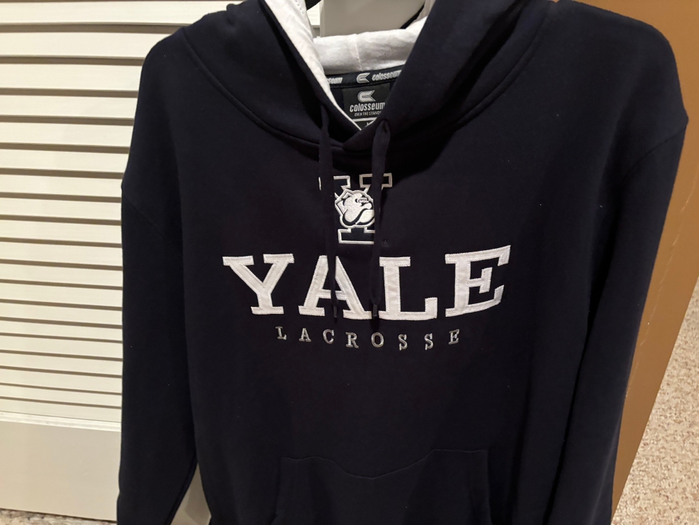 lax Hoddie Yale Lacrosse
