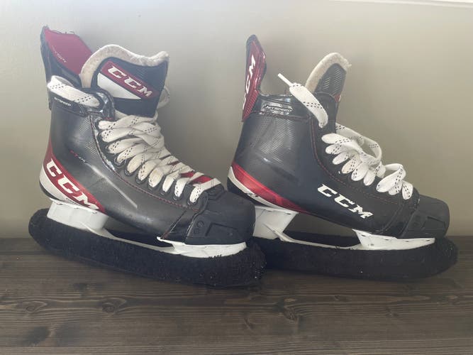 Senior Used CCM JetSpeed FT475 Hockey Skates Regular Width Size 9