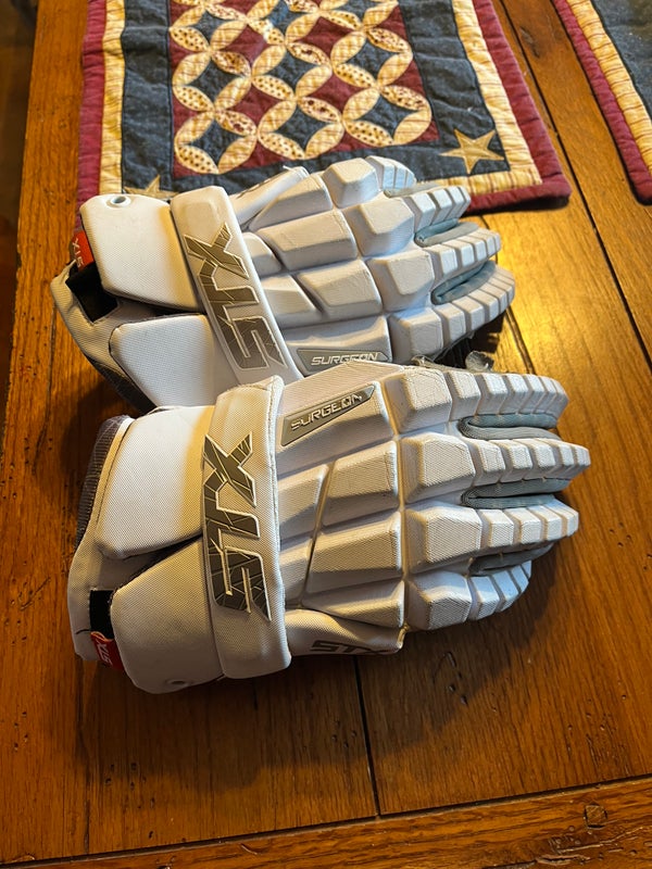 Used  STX 13" Surgeon RZR Lacrosse Gloves