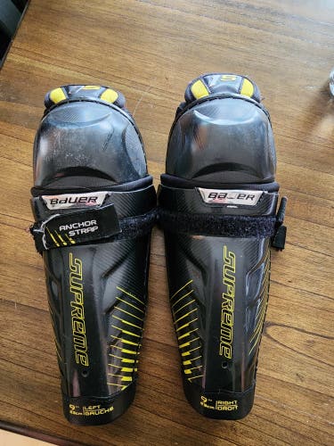 Youth Used Bauer Supreme 1S 9" Shin Pads