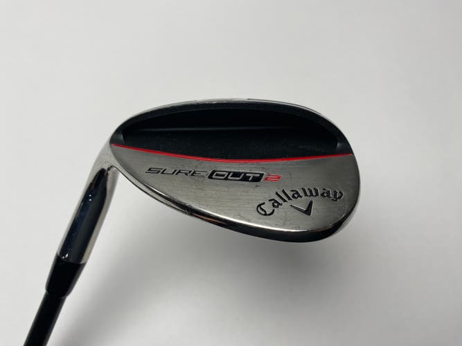 Callaway Sure Out 2 Sand Wedge 56* UST Mamiya 65g Wedge Graphite Mens LH