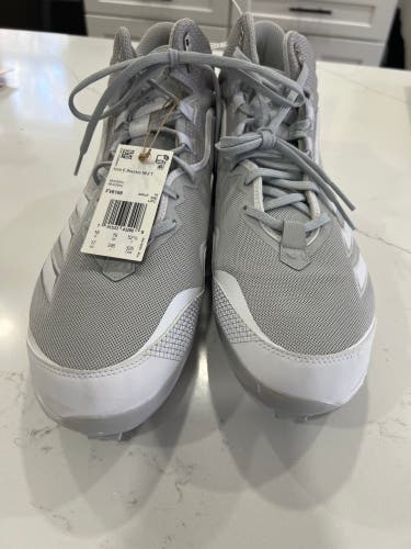 Gray Men's Molded Cleats High Top Icon 6 bounce Size 17