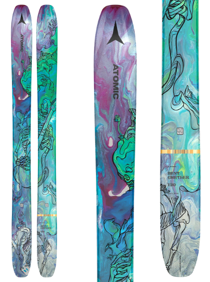 New 2022 Atomic 192 cm Bent Chetler 120 Skis With STR R 13