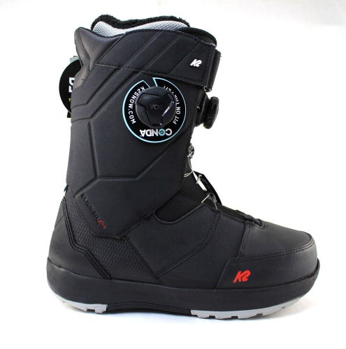 K2 Maysis Double Boa Clicker X HB Snowboard Boots Men's Size 9 Black New 2021