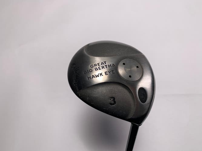 Callaway Hawkeye 3 Fairway Wood 15* Hawk Eye UL Regular Graphite Mens RH