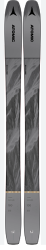 New Atomic Backland 100 180 cm Skis Without Bindings