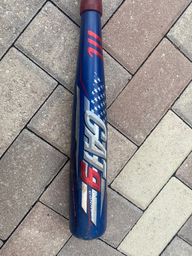 USSSA Certified Alloy (-10) 19 oz 29" CAT9 Bat