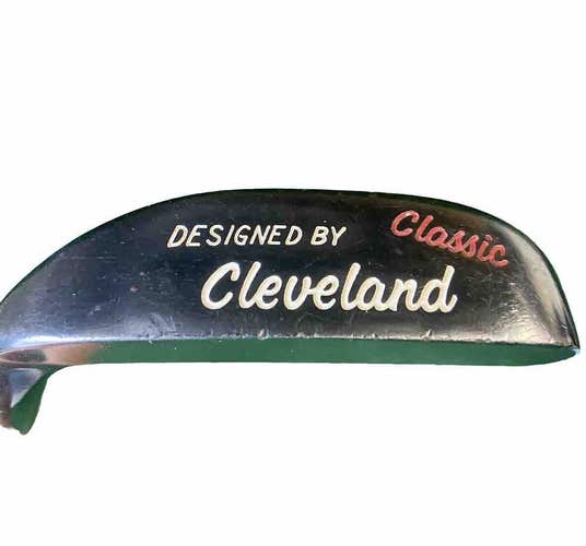Cleveland Classic Blade Putter Black Napa Steel 34.5 In. Factory Grip RH Sweet!