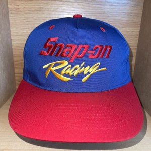 Vintage Snap On Tools Racing Snapback Hat 90s