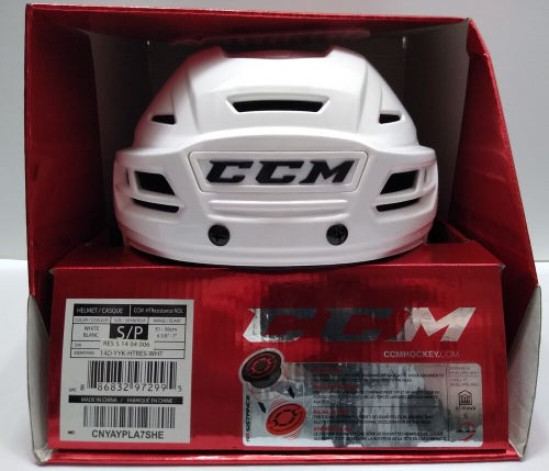 New Penguins NHL Pro Stock CCM Resistance Black Ice Hockey Helmet Small
