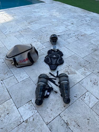 All Star System 7 Axis Catcher's Set