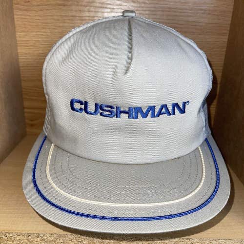 Vintage Cushman Motor Scooters Golf Cart Trucker Cap Snapback Hat USA