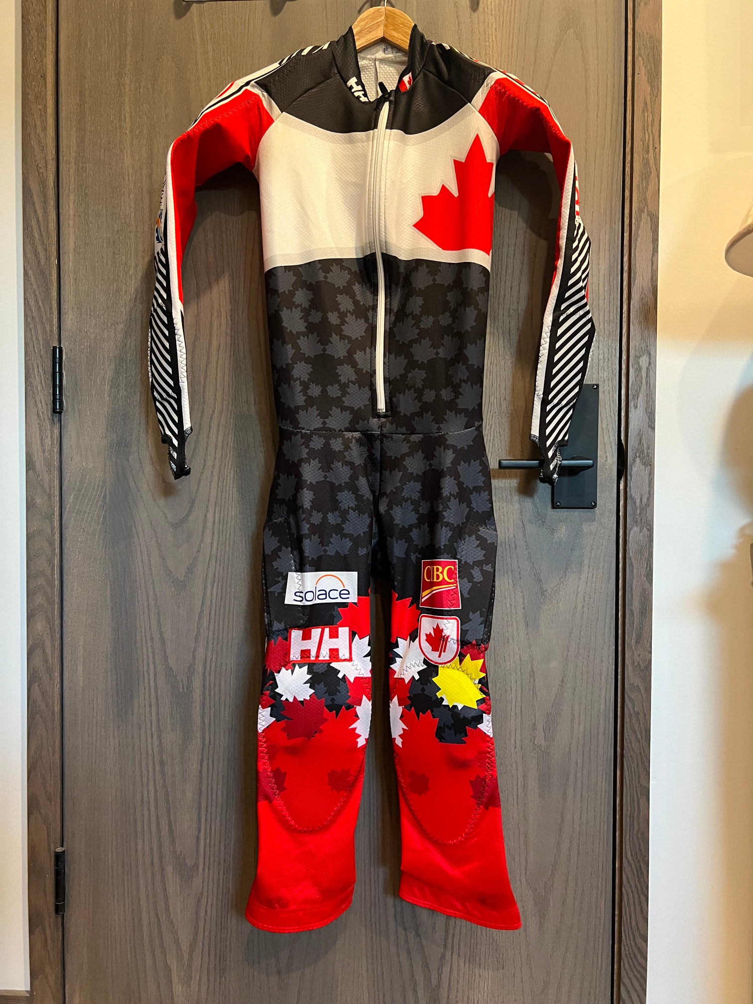 Canadian National Team Unisex Medium Helly Hansen GS Race Suit FIS legal