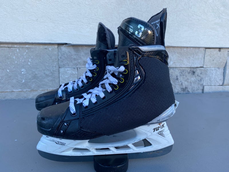 Bauer Vapor HyperLite Mens Pro Stock Size 7.5 Hockey Skates  MIC 4702