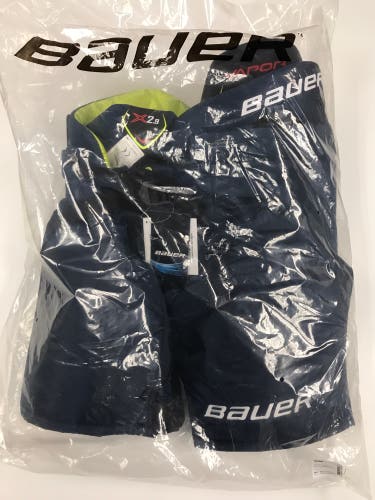 Bauer Vapor X2.9 Hockey Pants Navy Junior Large