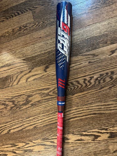 Used USSSA Certified Marucci (-8) 22 oz 30" CAT9 Composite Bat