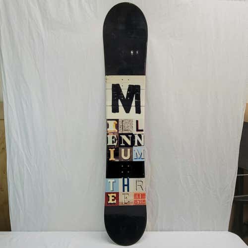 Used Millenium Three Discord 157 Cm Men's Snowboards