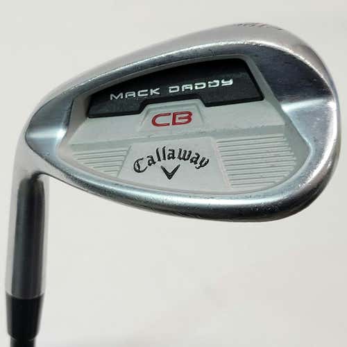 Used Callaway Mack Daddy Cb Left-handed 54 Degree Wedges