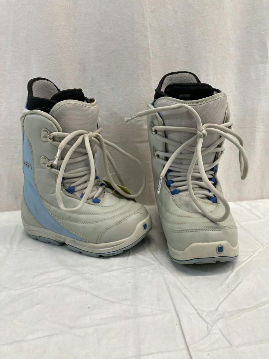 Used Burton Ion Grom Junior 04 Boys Snowboard Boots
