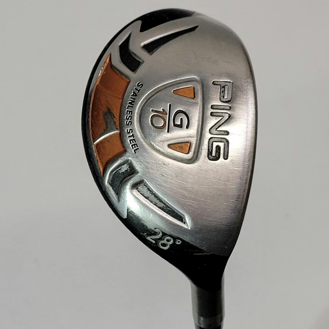Used Ping G10 28 Degree 6 Hybrid Regular Flex Graphite Shaft Hybrid