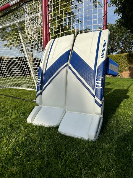 34" Warrior Ritual G6 E+ Goalie Leg Pads - Excellent Condition