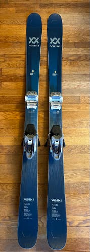 Like New Women's 2023 Volkl Yumi 84 161cm Skis with Marker Squire 11 Bindings