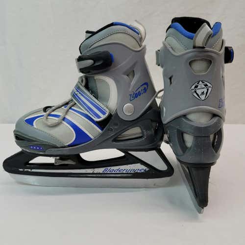 Used Bladerunner Zoom 4-7 Adjustable Adjustable Soft Boot Skates