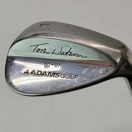 Used Adams Golf Tom Watson 52-08 Lob Wedge Regular Flex Steel Shaft Wedges