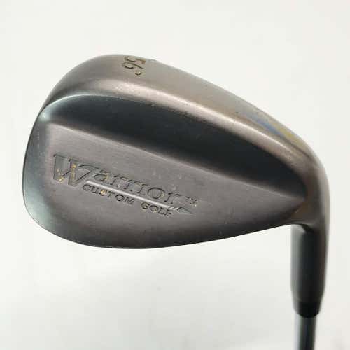 Used Warrior Custom Golf 56 Degree Regular Flex Steel Shaft Wedges