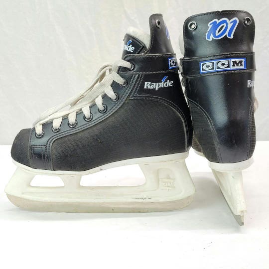 Used Ccm Rapide 101 Junior 02 Ice Hockey Skates