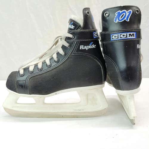 Used Ccm Rapide 101 Junior 02 Ice Hockey Skates