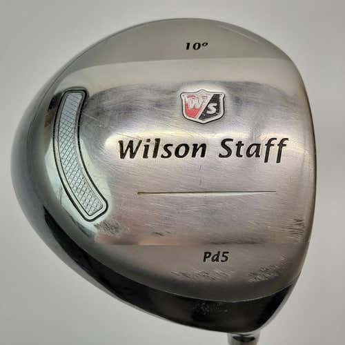 Used Wilson Staff Pd5 10.0 Degree Regular Flex Graphite Shaft Drivers